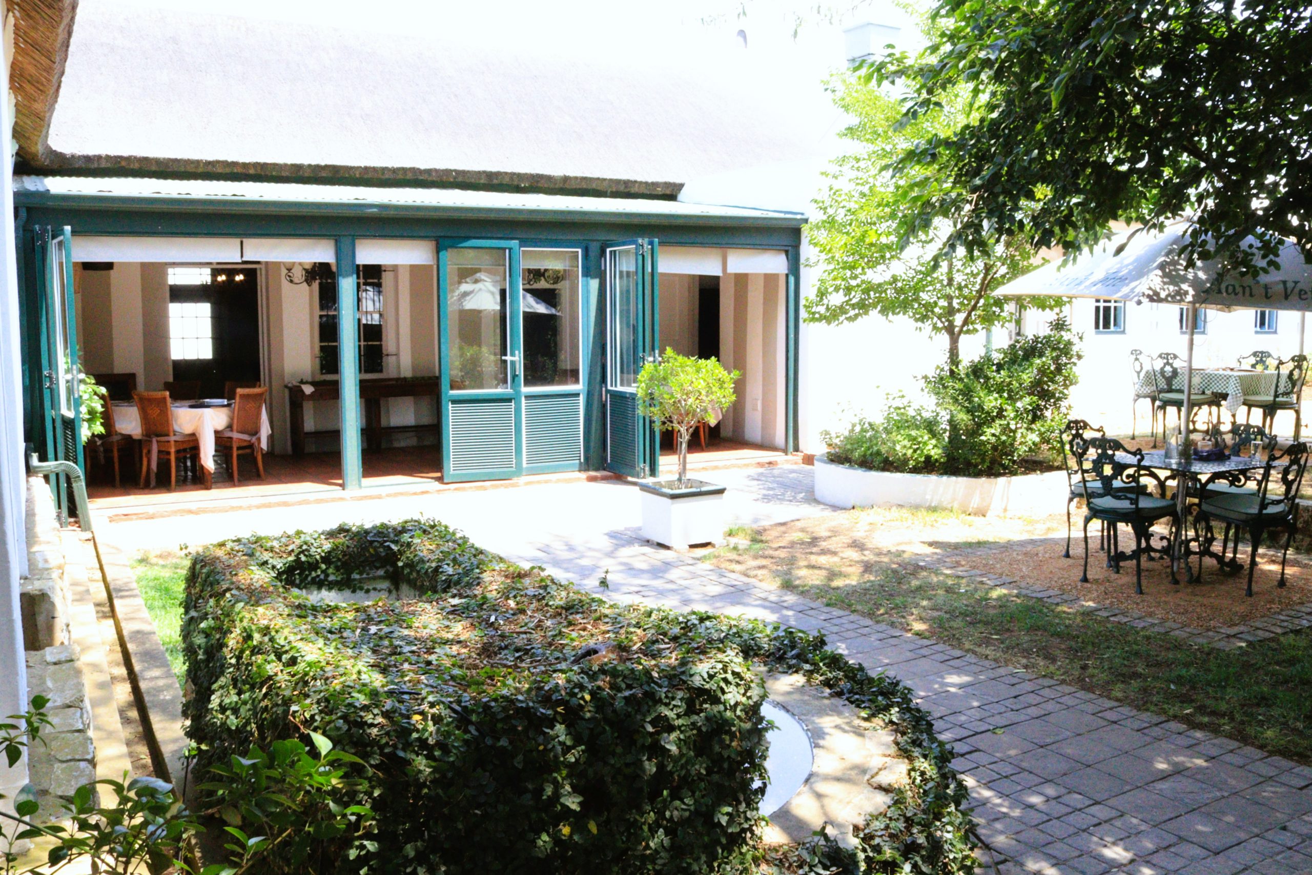 De Doornkraal fine dining restaurant